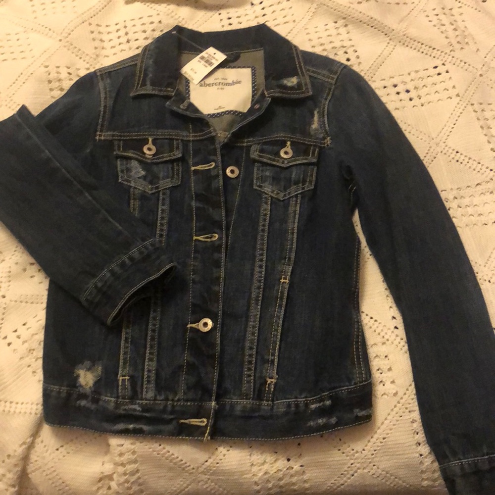 Girls Dark Jean jacket